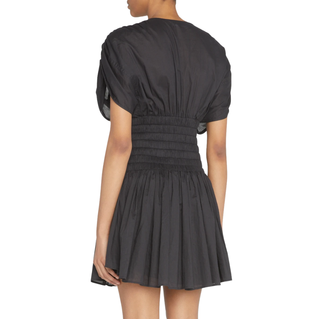 Luna pleats mini dress